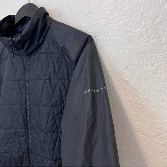 Obermeyer Medium Jacket Black Light Puffer M - Picture 2 of 16